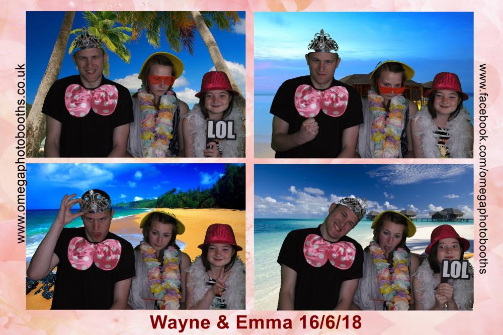Emma & Wayne's Wedding | View more photos from the event at gallery.omegaphotobooths.co.uk/u/Omega-Photobooths/Emma-Waynes-Wedding